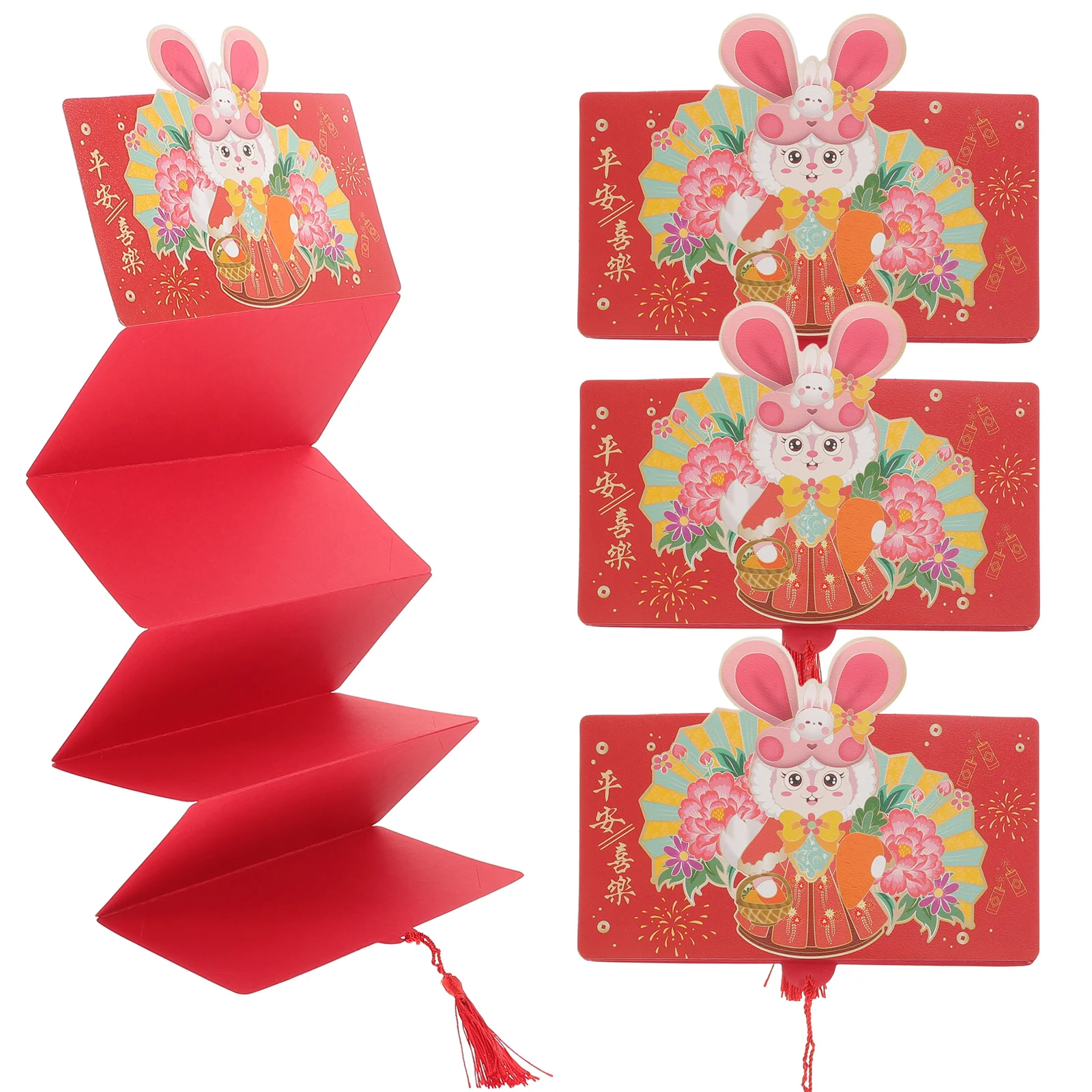 

Red Envelopes Money Chinese Year Envelope New Packet Hong Bao Gift Rabbitpackets Lucky Wedding Luck Festival Spring Cash Pocket