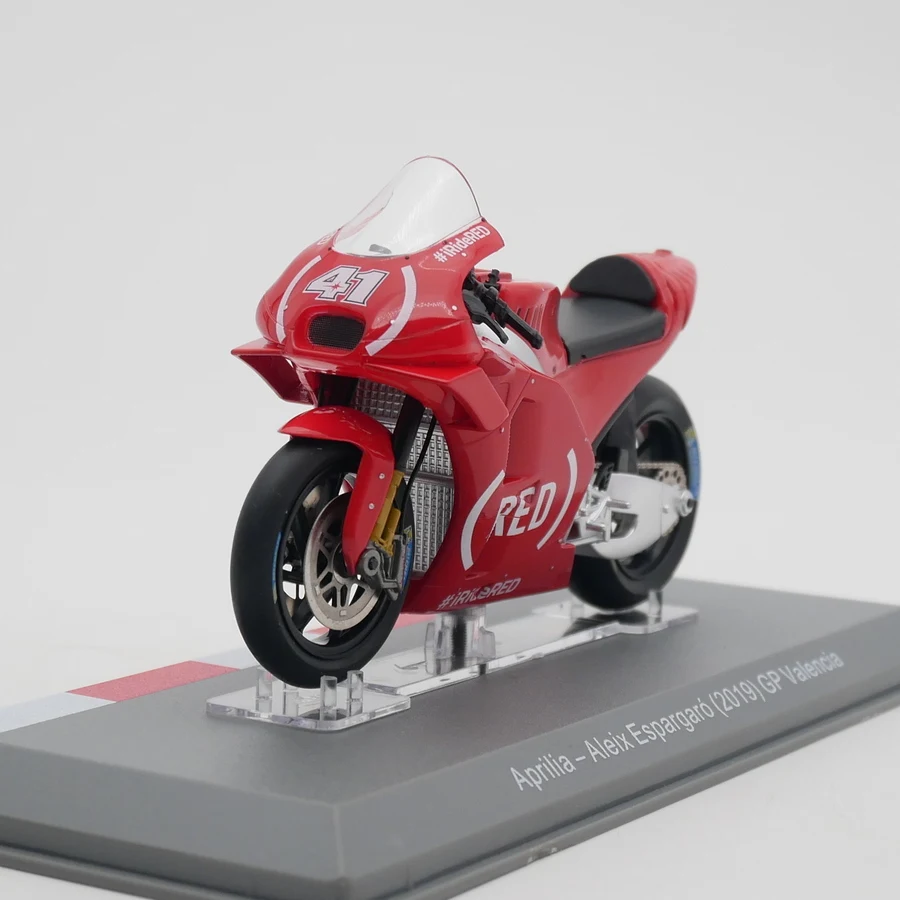 Коллекционная модель мотоцикла Ixo 1:18 Moto GP 2019 Aprilia из литого металла, сувенир, украшение для витрины, подарок (art.: 3920dbe40774f) - 3920dbe40774f