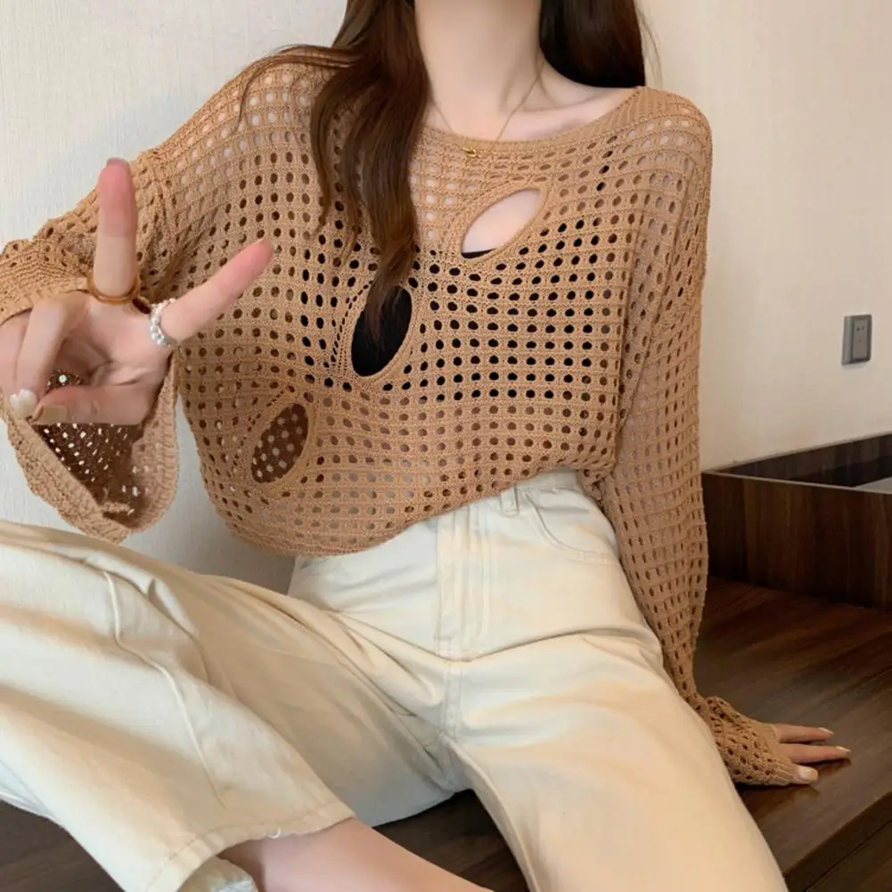 Женская рубашка футболка с длинным рукавом стильная женская круглым вырезом и