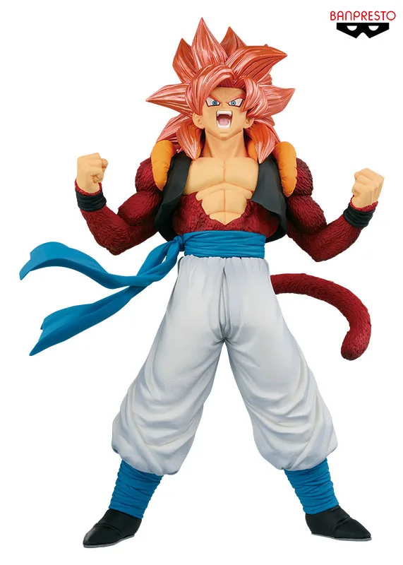 100% Оригинальные фигурки Bandai bansoon OF SAIYANS SPECIAL V коллекции-Super Saiyan 4 Gogeta из Dragon Ball GT -