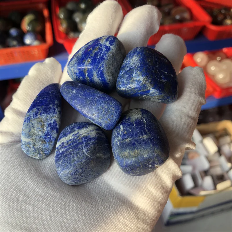

Natural Polished Lapis Lazuli Energy Stone Chakra stone Gems Stone Healing wholesale
