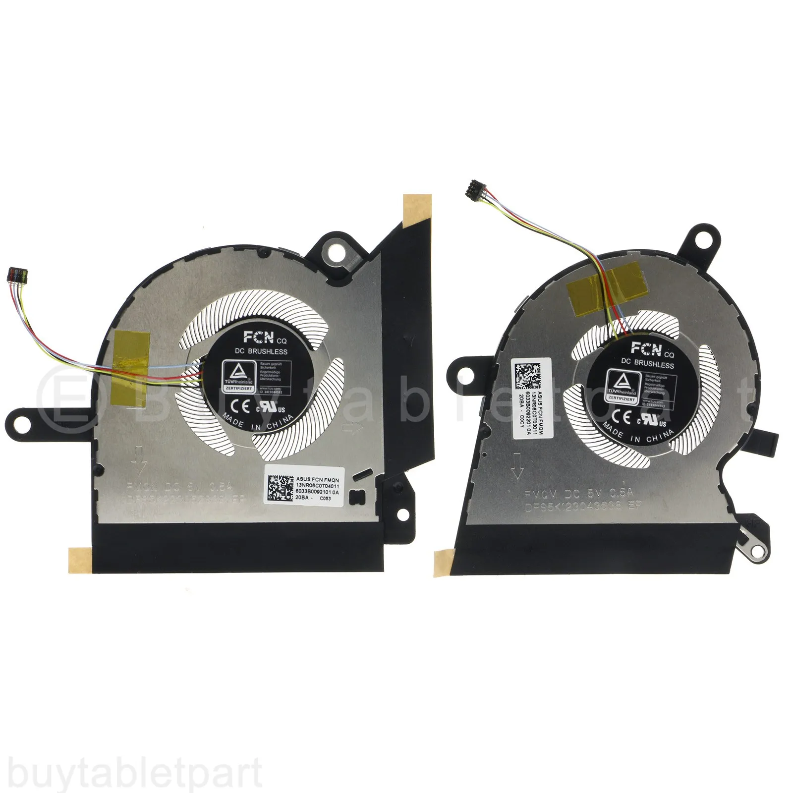 

NEW CPU&GPU Cooling Fan For ASUS ROG Flow X13 GV301QC GV301QE GV301QH FMQM
