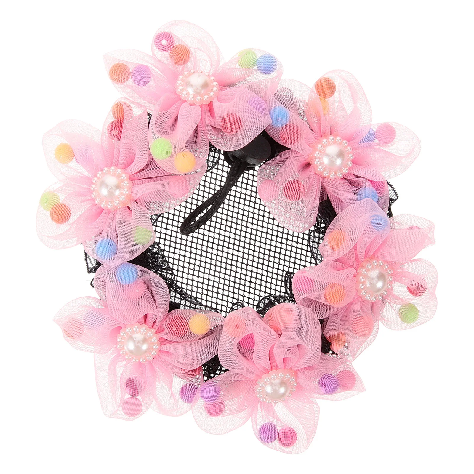 

Hair Jewelry Nets Buns Ballet Tie Redecillas Para Mujer Fabric Chignon Pin