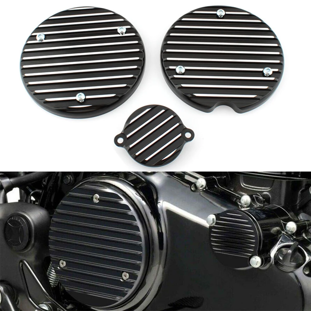 Motorcycle Engine Guard Cover Black Silver CNC Aluminum Alloy Durable Para Filter element cover For Honda NC59 GB350 Accesorios