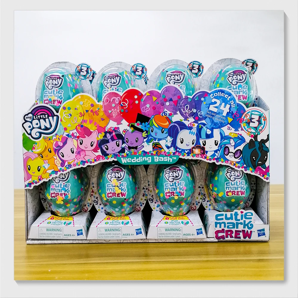 Фото Кукла «Мой маленький пони» Hasbro, свадебная таинственная кукла «Мой маленький пони», подарок, Игрушечная модель, фигурки аниме, коллекционные украшения №1
