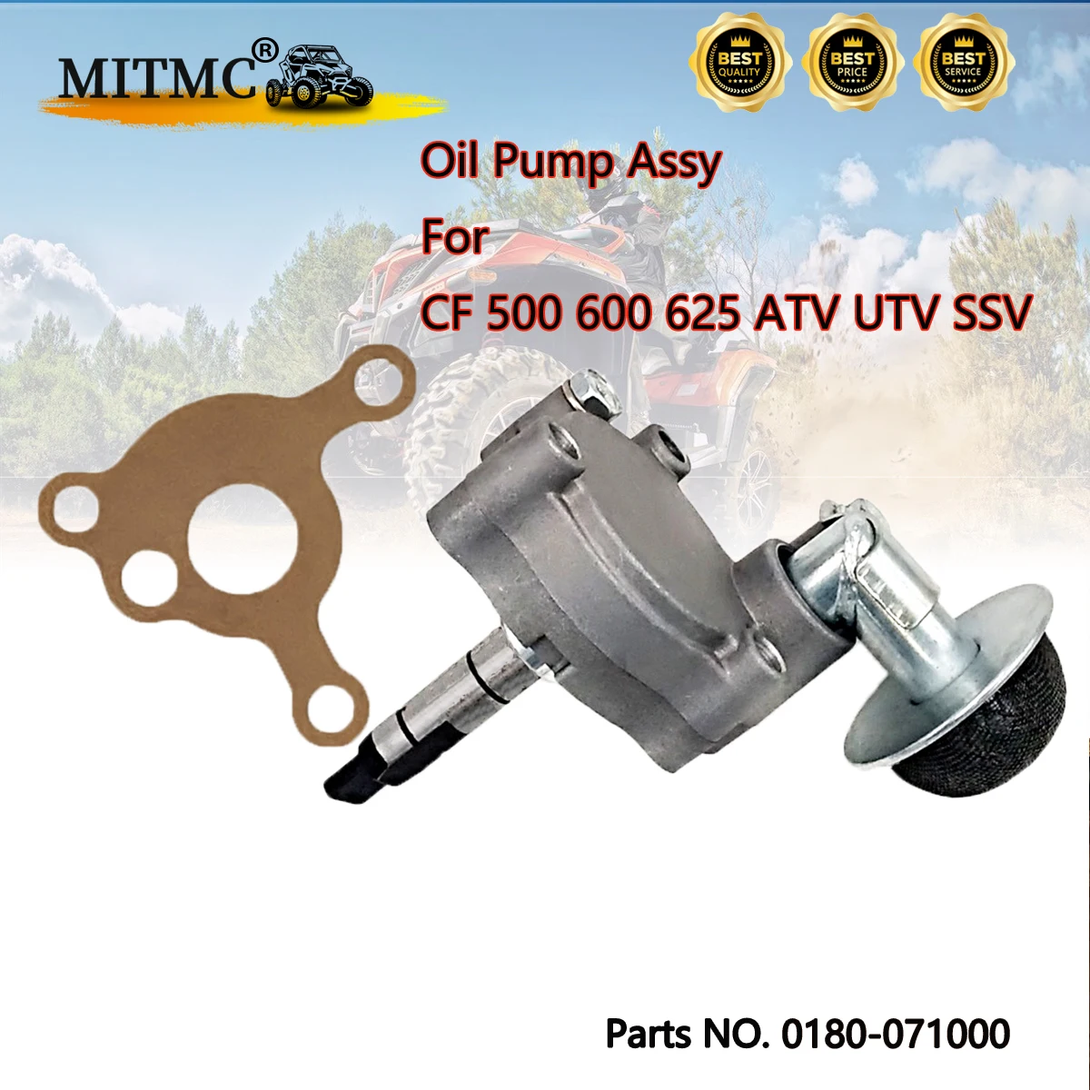 Масляный насос в сборе для CF 500 600 625 ATV UTV Cforce X5 X6 Xinyang XY500UTV ATV500 Quad 0180- 071000 070002