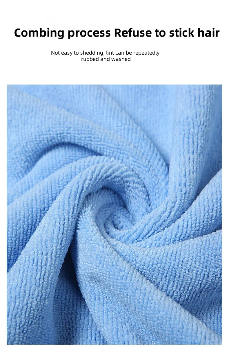 Большое полотенце для домашних животных впитывающее быстросохнущее ванны собак