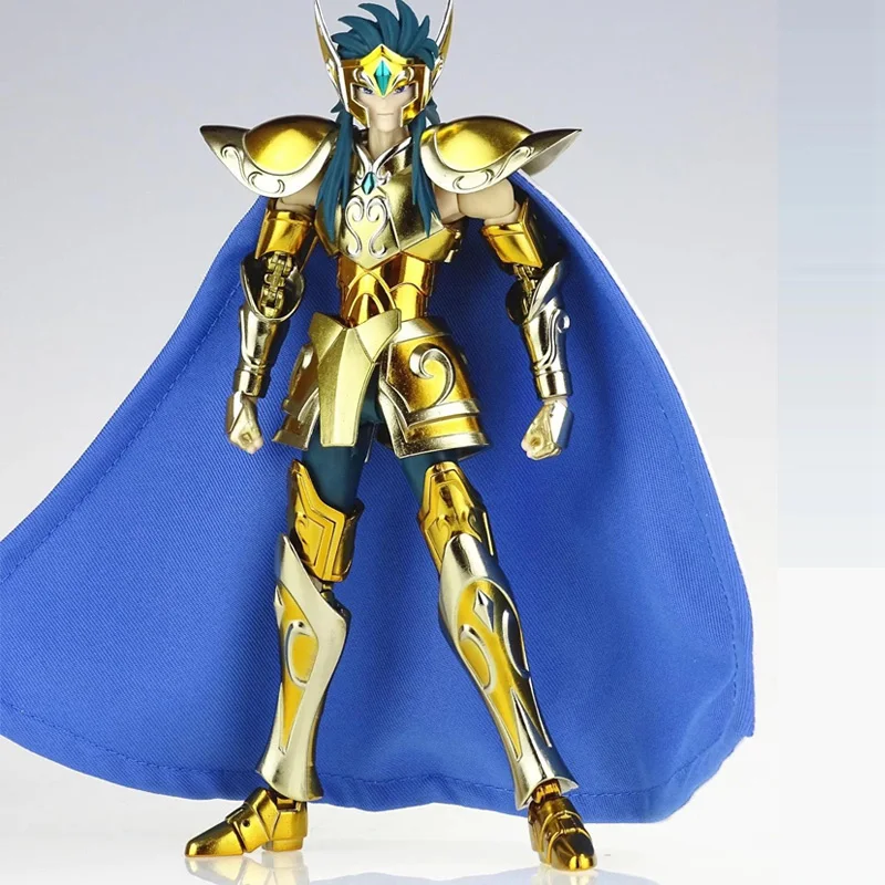 Фото Фигурка MST Saint Seiya Myth Cloth EXM/EX Metal Aquarius Camus с головой Hyoga Cygnus 24K Hades Gold Knights of the Zodiac №3