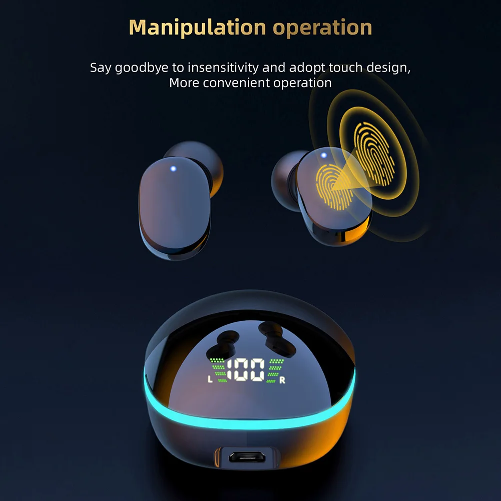 Оригинальная Беспроводная Bluetooth-гарнитура G9S спортивные наушники со встроенным