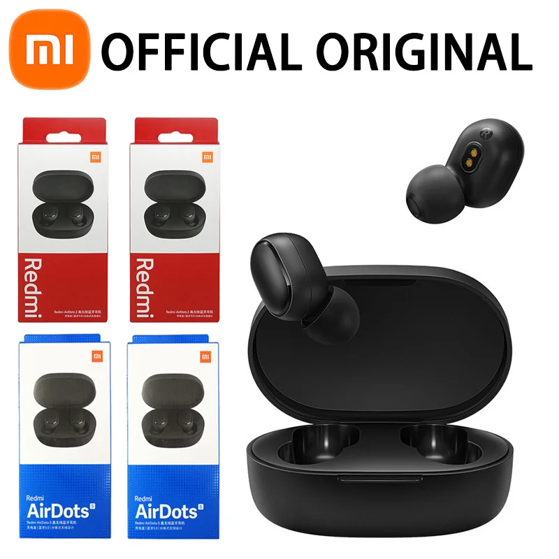 

2/5/10 шт. оригинальные наушники Xiaomi Redmi Airdots 2 Tws беспроводные наушники Bluetooth игровая гарнитура Airdots S Наушники оптовая продажа