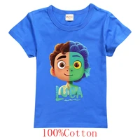 luca luca print childrens clothes kids summer short sleeve boys graphic tee t shirts luca aldult clothes cartoon tops tee 2 15t