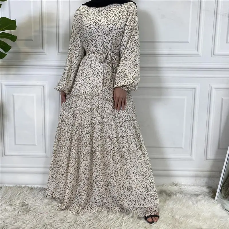 

Ramadan Printed Muslim Arabic Hijab Dress Kaftan Abayas for Women Turkish Dresses Dubai Abaya Islam Clothes Pakistani Robe Arabe
