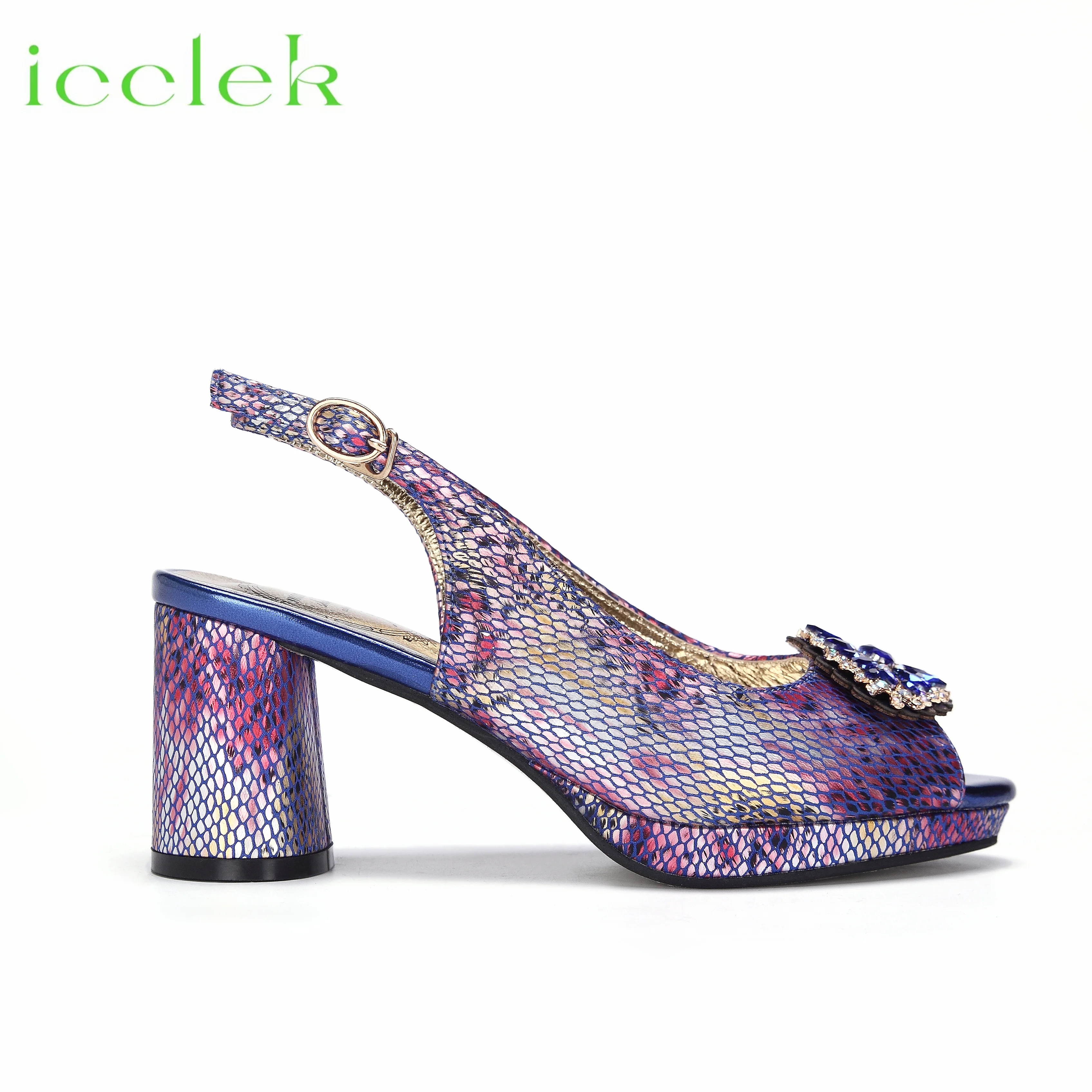 2024 высокое качество Afican женская модная дизайнерская обувь со змеиным рисунком