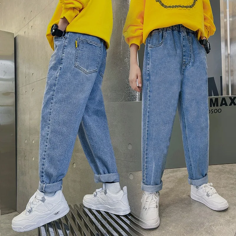 

New Boys Pants Spring and Autumn Models New Fashion Boys Casual Trousers Children Jeans Toddler Boy Jeans Children Clothing