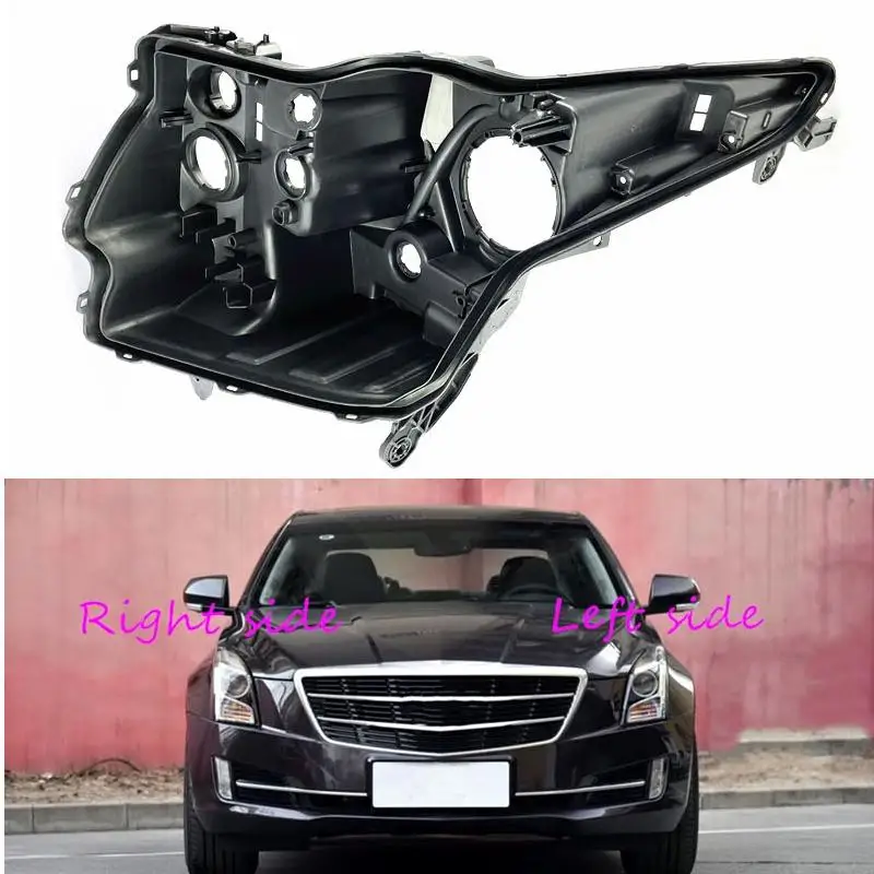 Headlight Base For Cadillac ATS 2014 2015 2016 2017 Headlamp House Car Rear Base Front Auto Headlight Back House Headlight Base For Cadillac ATS 2014 2015 2016 2017 Headlamp House Car Rear Base Front Auto Headlight Back House