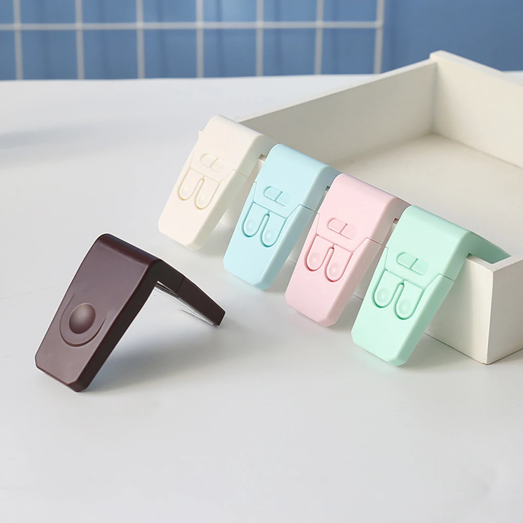 

Baby Safety Protection Locks Plastic Fasteners Children Locks for Cabinets Boxes Drawers, Coffee