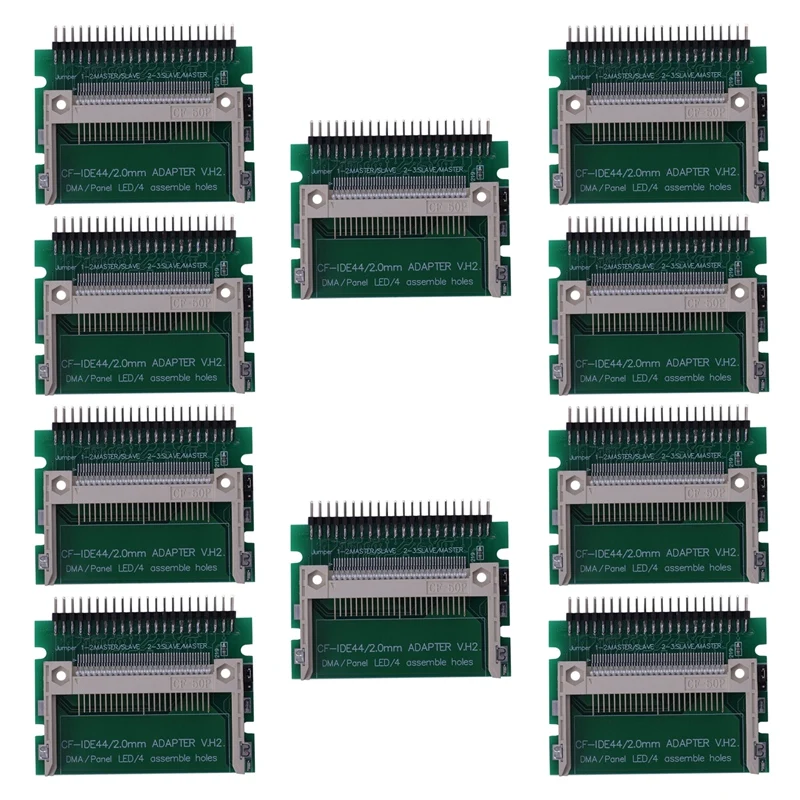 

10X IDE 44 Pin Male To CF Compact Flash Male Adapter Connector