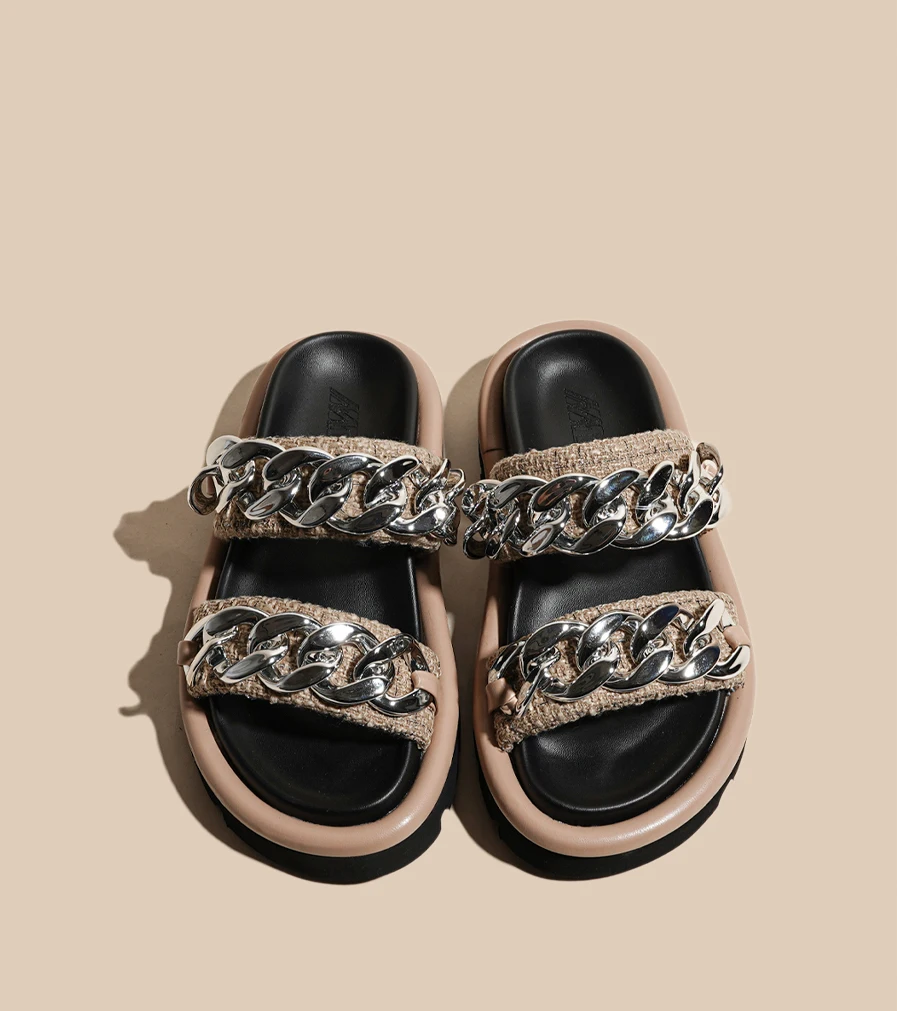 

Fashion Women Thick Platform Flat Slippers Beach Soft Sole Sandals Girl shoes Leisure Ladies Indoor Anti-slip designer Shoes