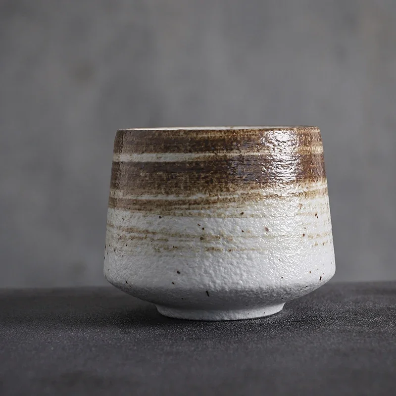 Керамическая чайная чашка большой емкости фарфоровая китайская кунг-фу 170 мл