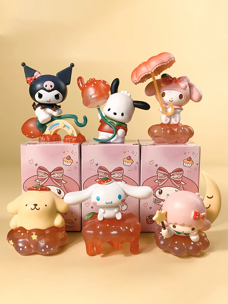 Новая модель мультяшной куклы Sanrio клубника милая серия рая искусственная