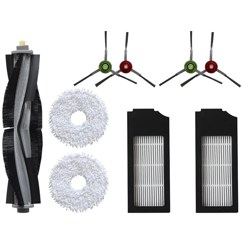 

1 Set Sweeping Robot Rolls And Brushes The Filter Parts For Ecovacs X1omni X1turbo Robot Vacuum Cleaner Accessories