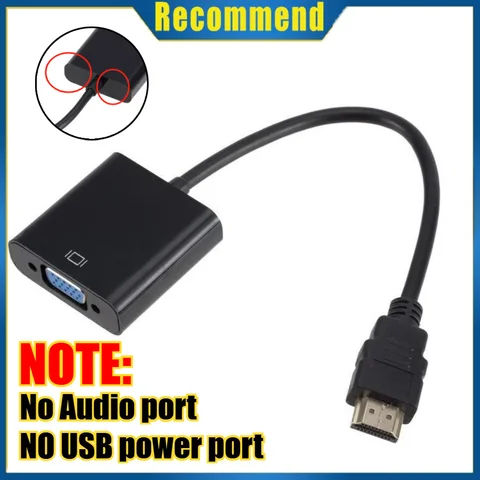 BGGQGG HDMI к VGA адаптер 1080P