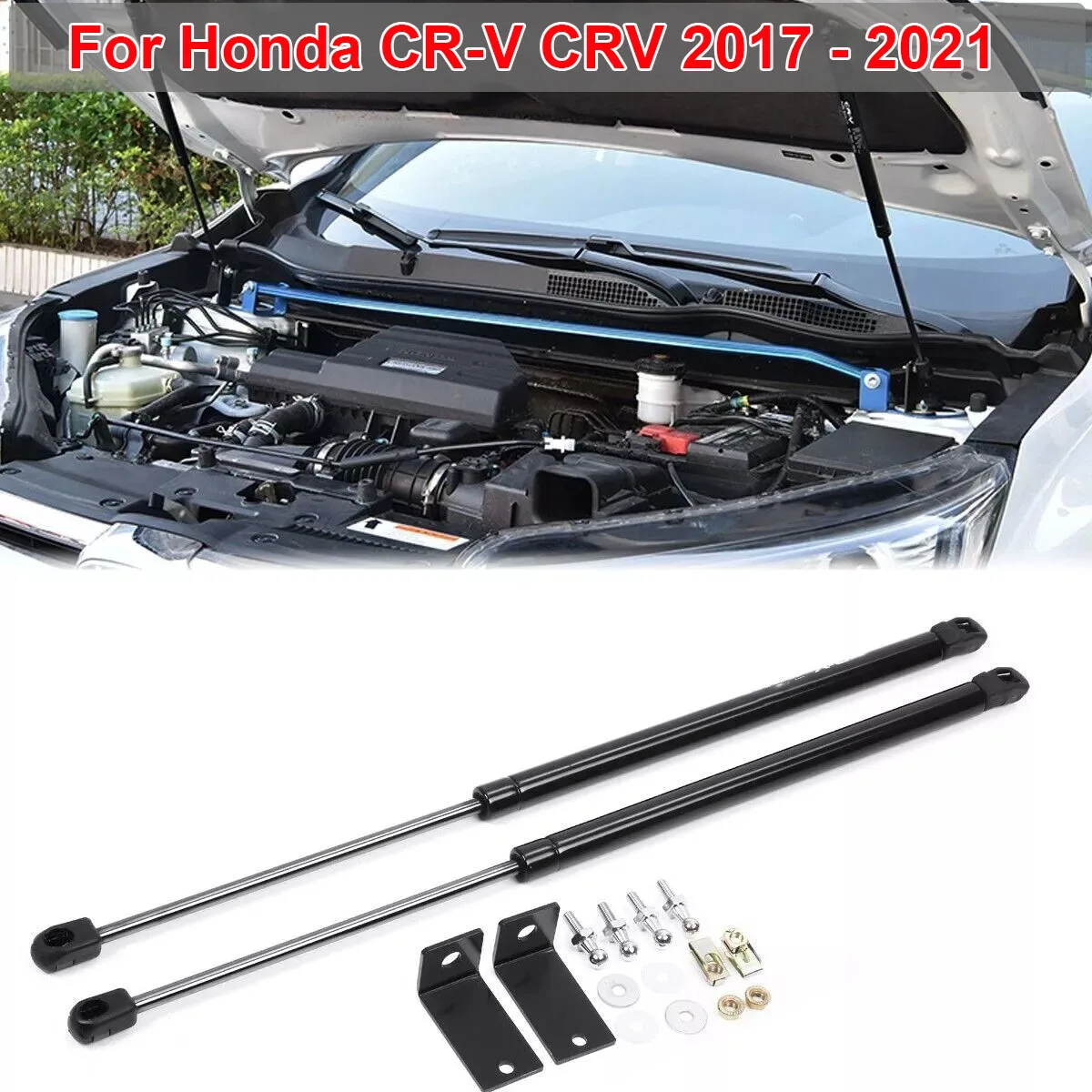 

Для Honda CR-V CRV 2017 2018 2019 2020 2021, передний капот двигателя, газовая стойка, пружинная опора, подъемная штанга, автомобильные аксессуары