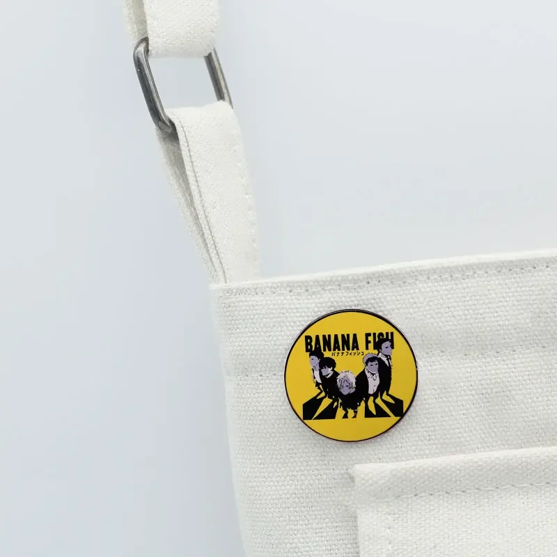 Женская эмалированная Булавка С мультяшными персонажами зола Eiji брошь с желтой