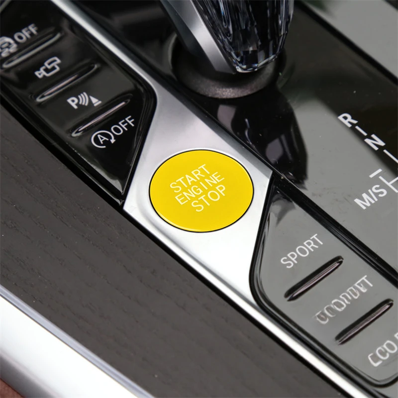 

One-Click Start Decoration Stickers Start Up Engine Button Decal For BMW G20 G05 G06 G07 G14 G29 F40 F44