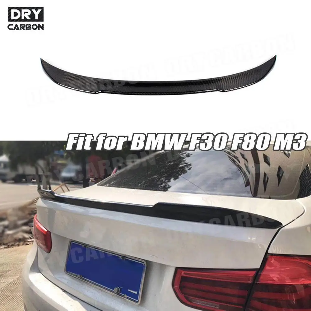 Задний спойлер из углеродного волокна для BMW 3 серии F30 F80 M3 320i 328i 335i 326D 2012 2013 2014 2015