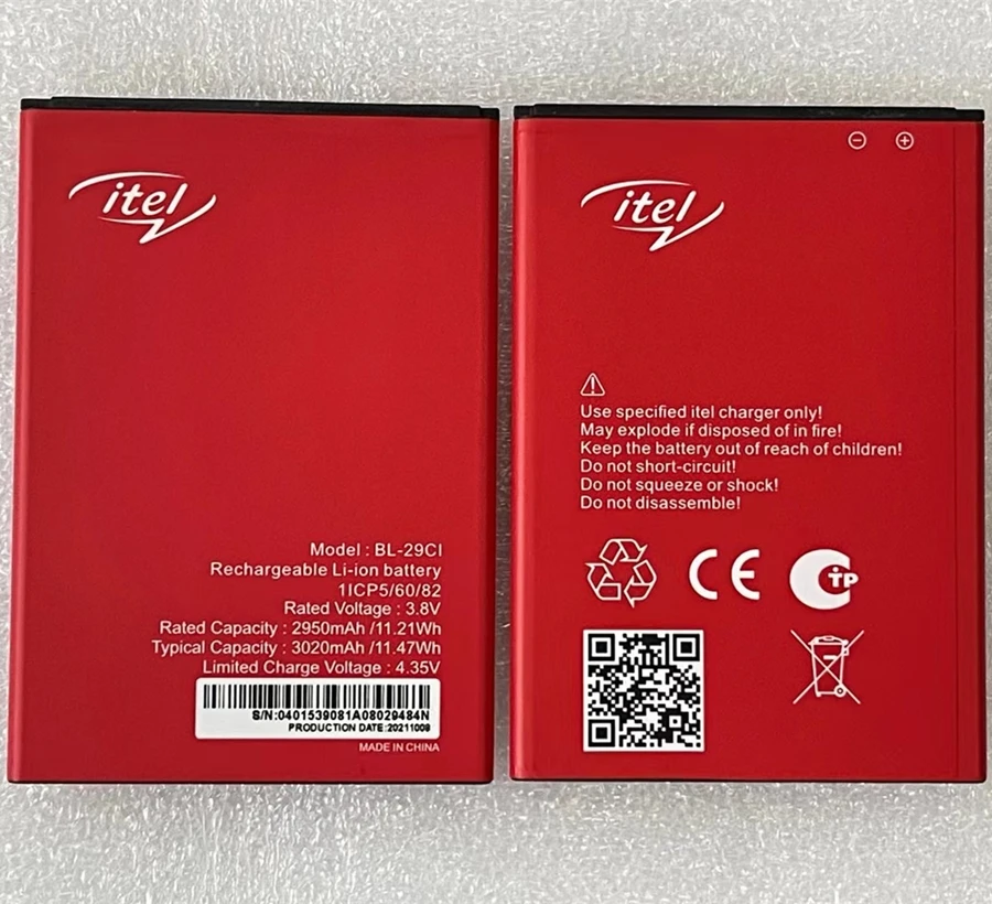 

New Battery For ITEL BL-29CI BL-21CI BL-29BI BL-11CI BL-30PI BL-29DI BL-24EI BL-20HI BL-15FI BL-27BI BL-36AI BL-24FI BL-25BI A25