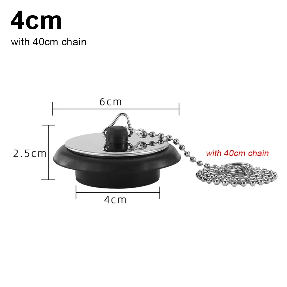 

Резиновая пробка для ванны с цепочкой