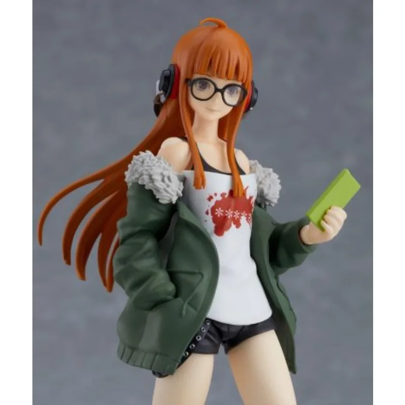 Фото Max Factory Figma # 434 Фигурка Futaba Sakura-140мм, подвижная кукла из ПВХ/АБС-пластика, в стиле Persona5, для любителей аниме, для всех возрастов №3