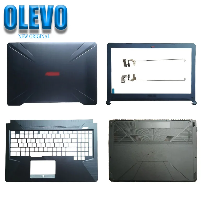 

Back Cover Laptop Black LCD/Front Bezel/Hinges/Palmrest/Bottom Case 47BKLLCJN70 For ASUS FX80 FX80G FX80GD FX504 FX504G FX504GD