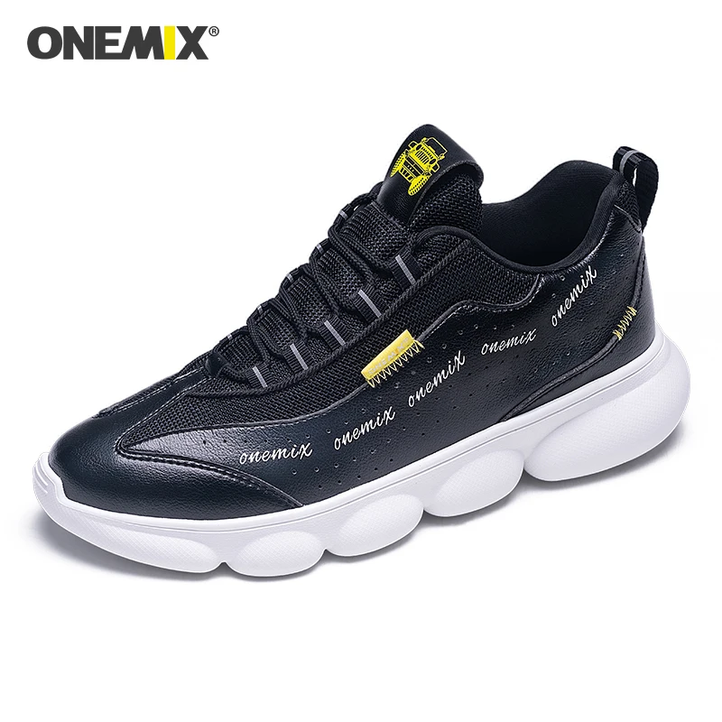 ONEMIX clear stock Reflective Sport Outdoor Casual Platform Footwear Walking Sneakers men women