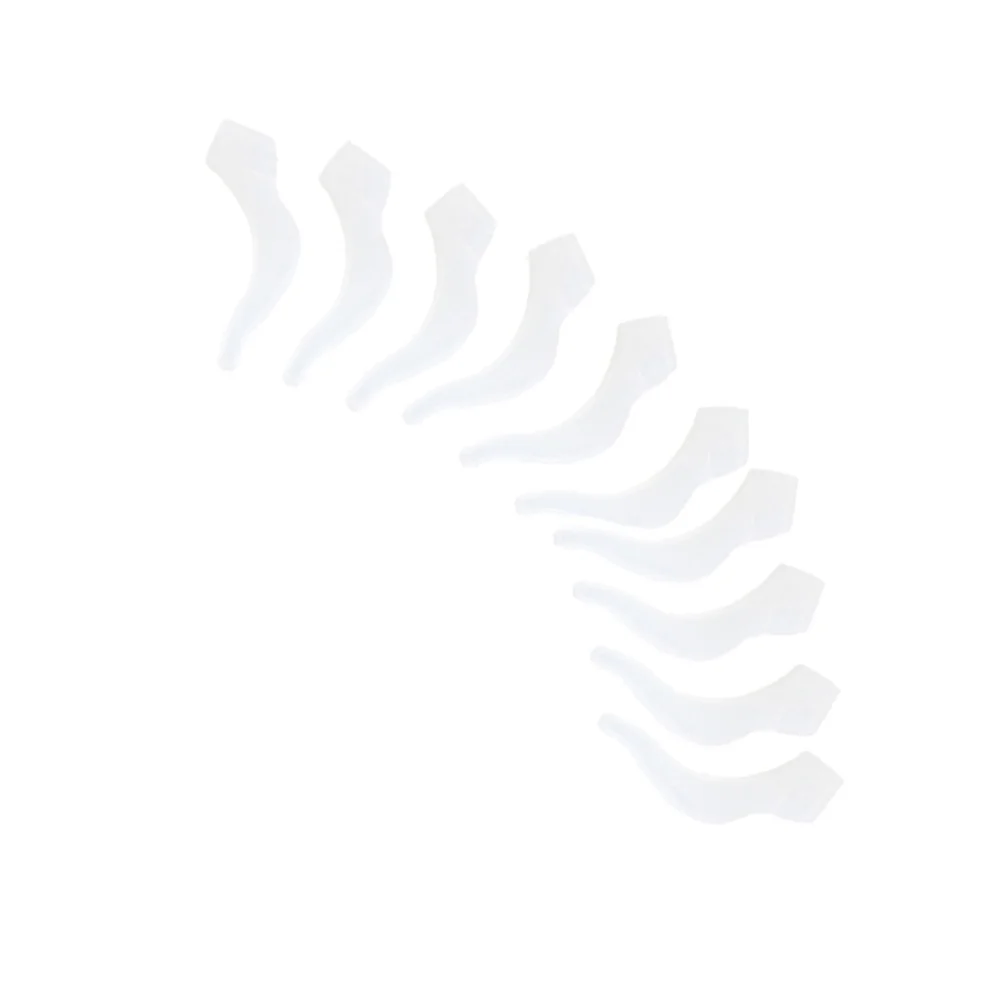 5 пар антисиликоновых держателей для ушных замков с защитой от крючков — размер L