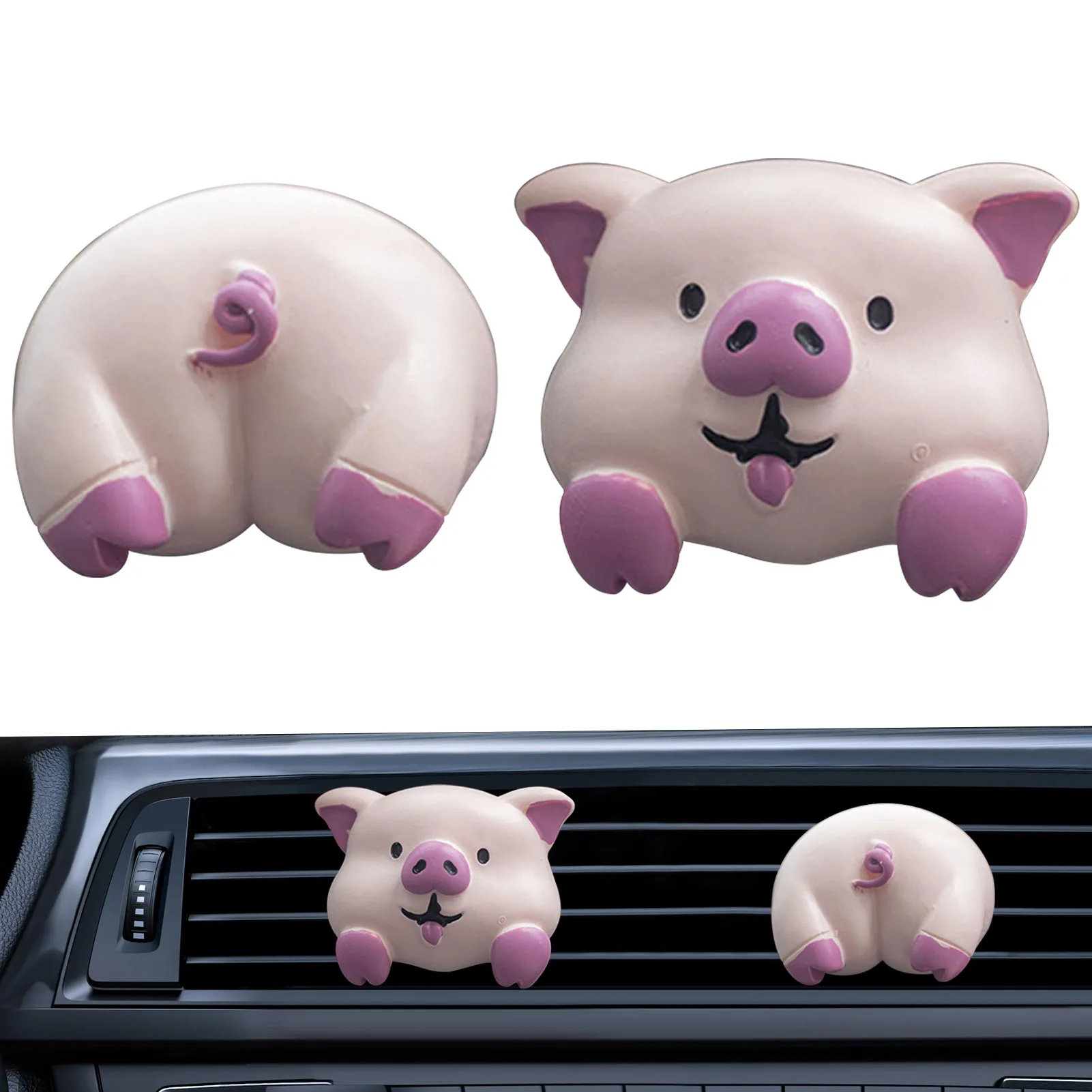 

Освежитель воздуха для салона автомобиля, ароматизатор с зажимом для выпускного отверстия, с мультяшным животным