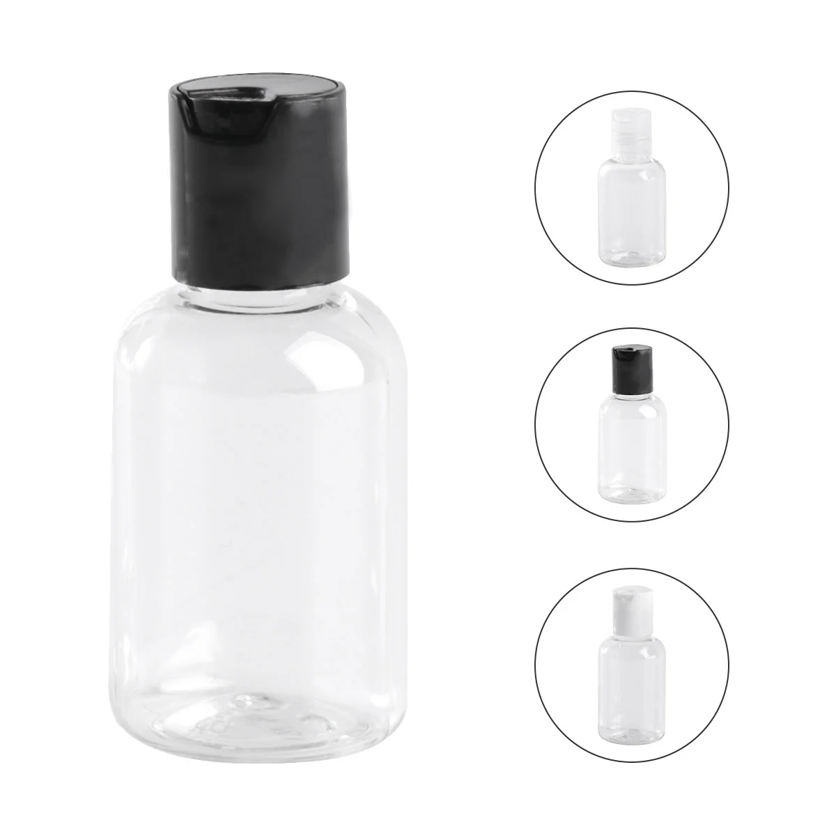 

Shampoo Empty Pump Soap Dispenser Vial Clear Hand Sample Makeup Dispensers Travel Transparent Essence Jar