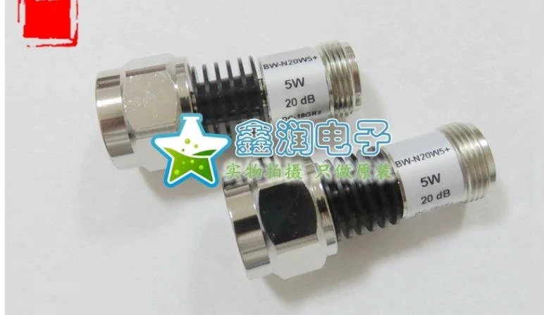 

BW-N20W5 + DC-18GHz 20dB 5W N коаксиальный Фиксированный аттенюатор