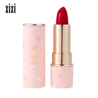 1pcs xixi desire smooth lipstick matte matte lip glaze does not dry out long lasting color rendering white student models