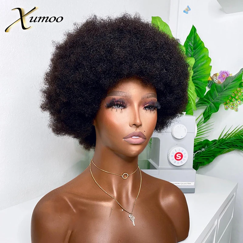 Короткие вьющиеся человеческие волосы 99J бордового коричневого цвета полностью