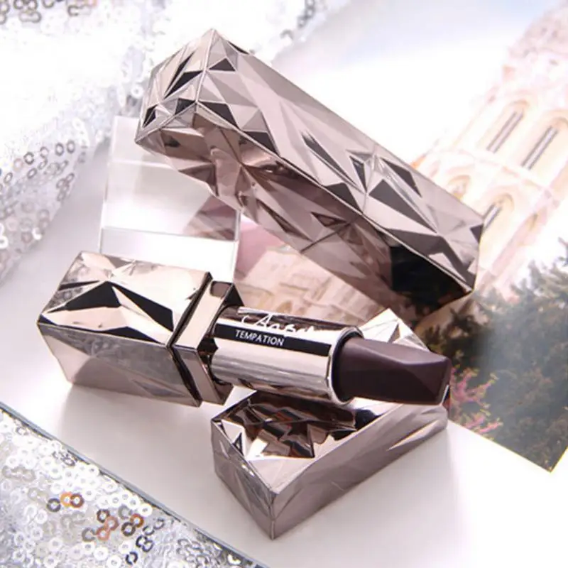 

Velvet Matte Three-color Lipstick Moisture Non-fading Waterproof Nutritious Long Lasting Full Colors Sexy Lips Makeup