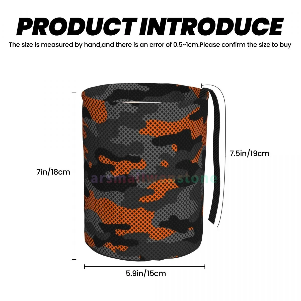 Черно-оранжевый автомобильный мусорный бак пылесборник мусорное ведро для кухни