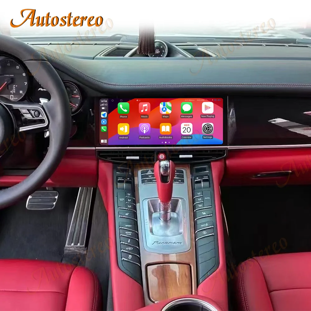 Автомобильная стереосистема Qualcomm Carplay Android 13 для Porsche Panamera 970 2010-2016 автомобильный