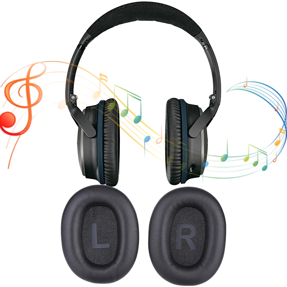 1 пара сменных амбушюр шумоизоляция гарнитура из пены с эффектом памяти амбушюры