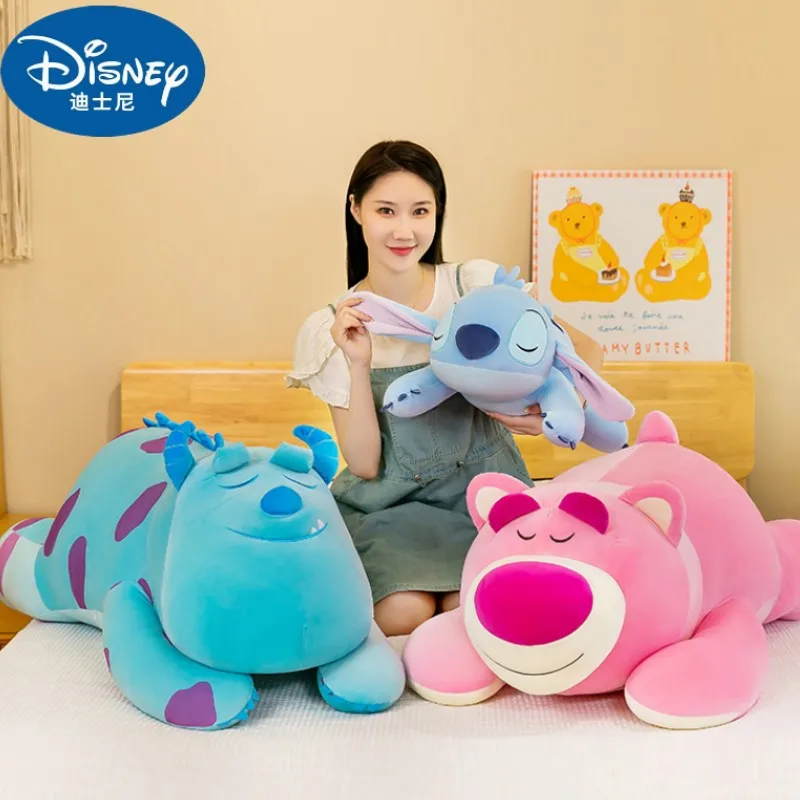 

Disney Kawaii Lilo&stitch Lots-o-huggin Bear Sullivan Plush Toys Stuffed Doll Soft Pillow Sofa Room Decoration Cartoon Gifts