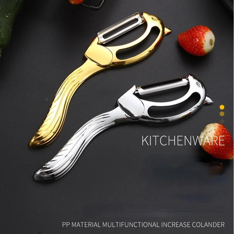 

High-quality kitchen tools creative squirrel peeler stainless steel multifunctional melon peeler zinc alloy peeler melon peeler
