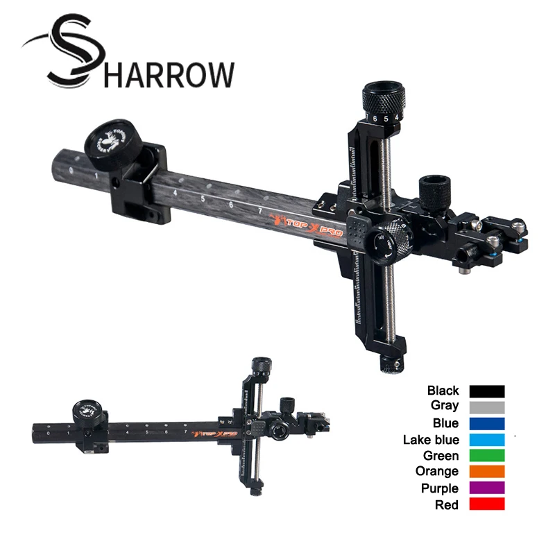 Compound Bow Sight Carbon Fiber Bracket TP8810 L/R Hand Fast Adjustable Detachable Archery Shooting Hunting Competitive Sights