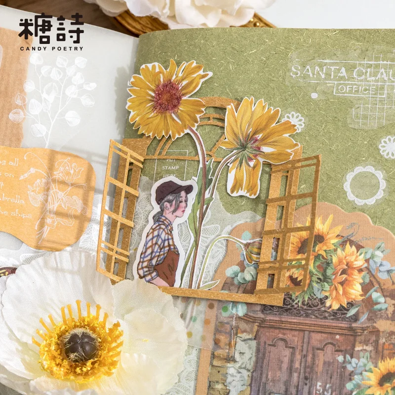 

15 шт., декоративные бумажные подставки для окна, в винтажном стиле