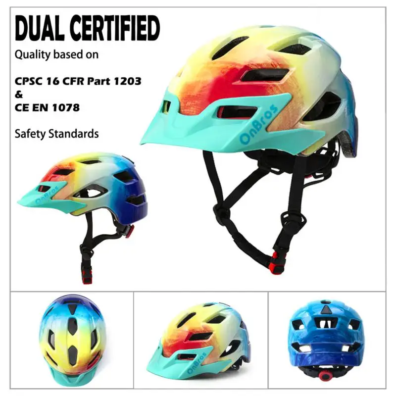 

Отличный Сверхлегкий Детский велосипедный шлем, велосипедный шлем ударопрочный 50-57 см для мальчиков и девочек, велосипедный шлем для скейтборда, катания на коньках